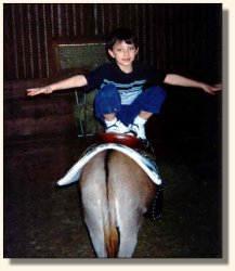 Grandma said, 'practice your balance!'